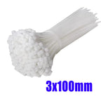 Heavy Duty Self-Locking Nylon Cable Zip Ties for Home and Office