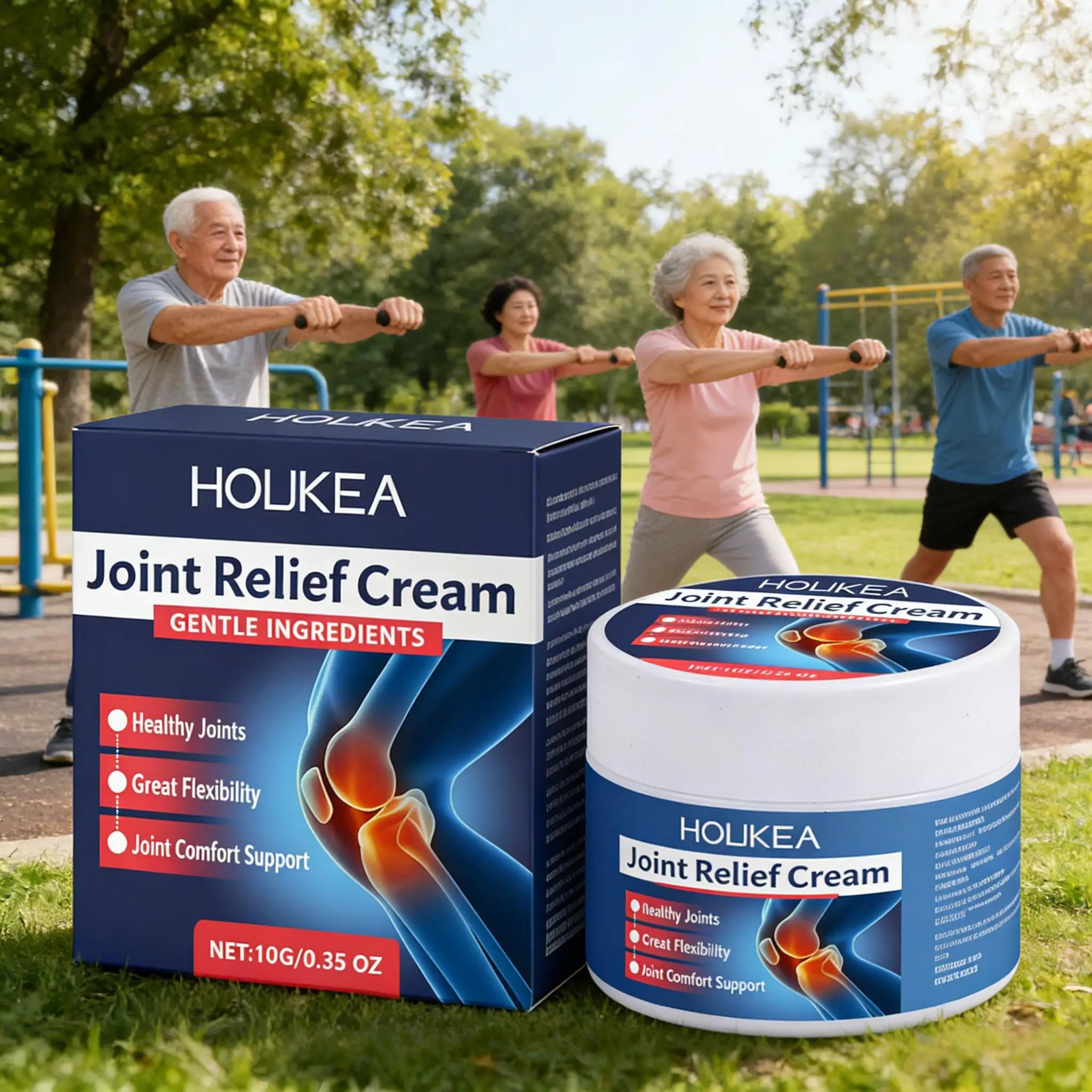 Soothing Joint Relief Massage Cream for Muscle Recovery - 4
