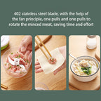 Manual Hand-Pull Vegetable Chopper and Garlic Grinder