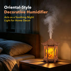 Portable Ultrasonic Pavilion Humidifier with LED Night Light