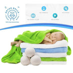 Reusable Wool Dryer Balls for Natural Fabric Softening