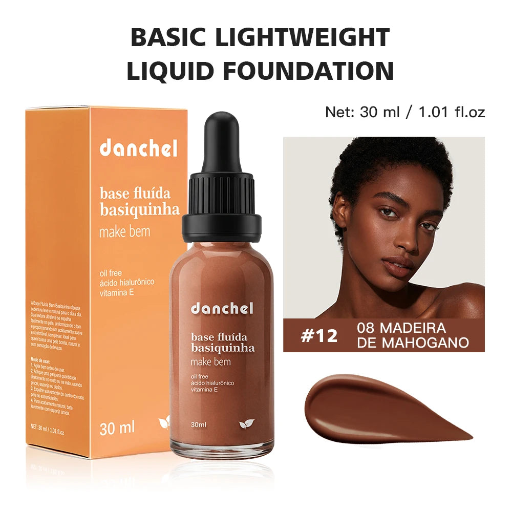 Matte Lightweight Liquid Foundation for Flawless Poreless Skin - 29