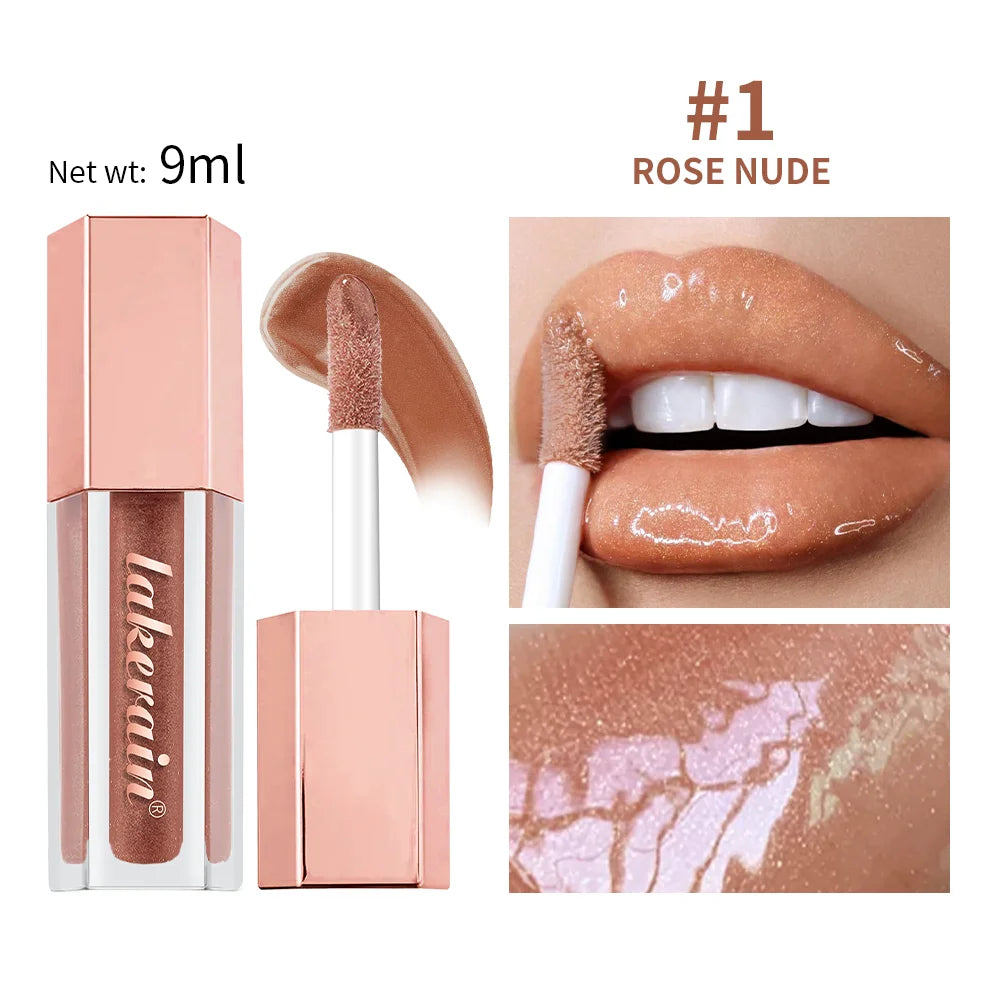 Moisturizing Liquid Glitter Lip Gloss for Plump Lips - 25
