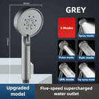 5-Mode High Pressure Handheld Shower Head