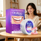 Silicone Reline Denture Set for Natural Smile and Comfortable Fit
