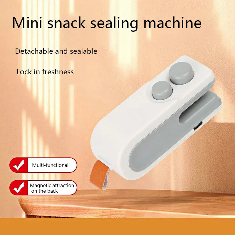 Portable USB Rechargeable Mini Bag Heat Sealer
