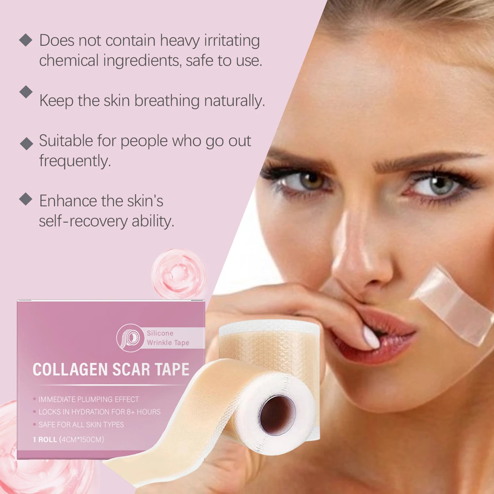 Silicone Collagen Scar and Wrinkle Tape - 6