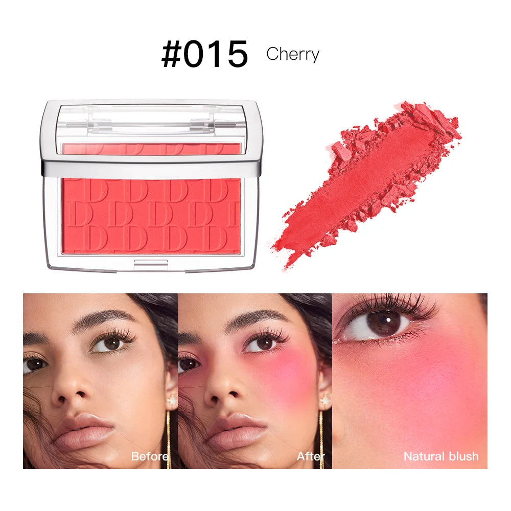 Matte Embossed Cheek Blush Palette - 19