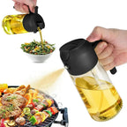 2-in-1 Kitchen Oil Dispenser and Spray Bottle