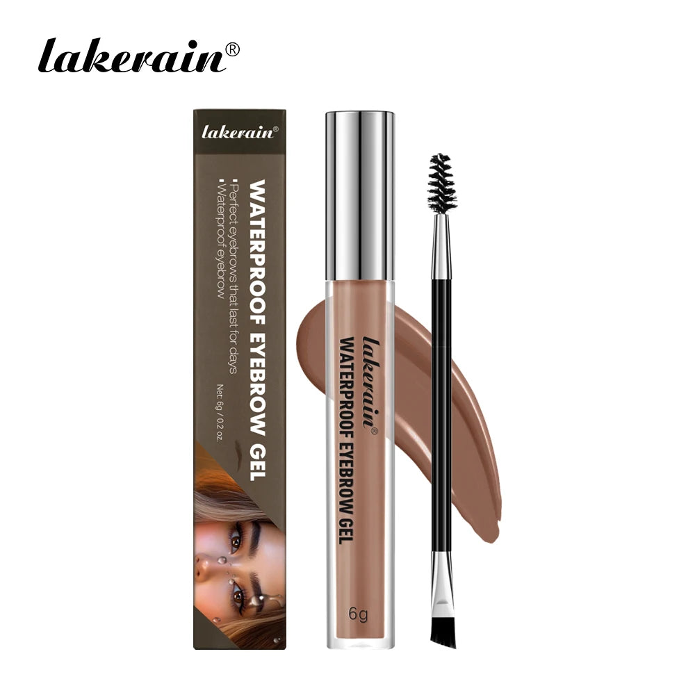 Long-Lasting Waterproof Eyebrow Gel Makeup Set - 18