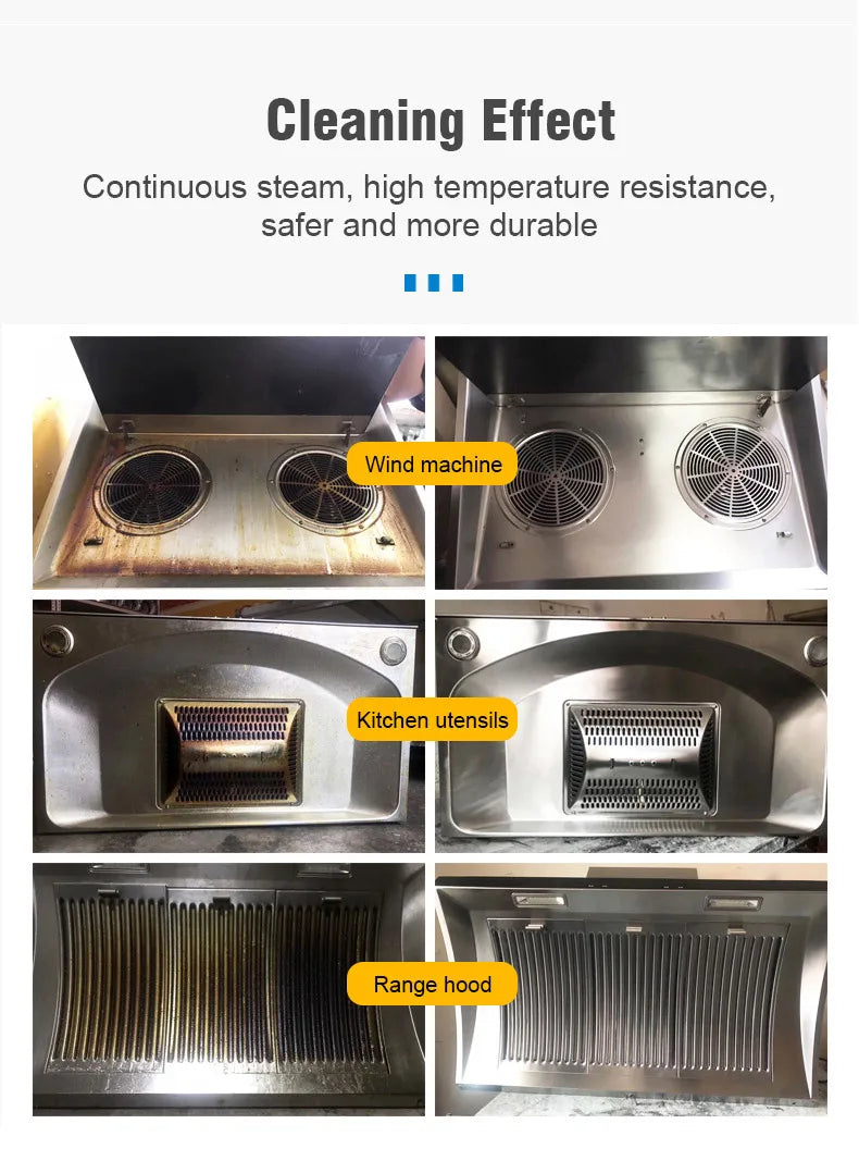 High-Pressure Portable Steam Cleaner for Home and Auto