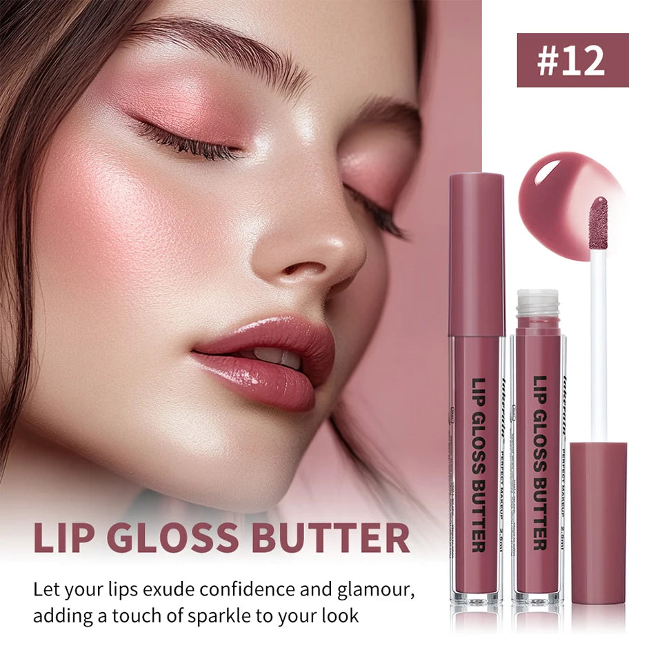 Hydrating Mirror-Finish Lip Gloss for Smooth Plump Lips - 8