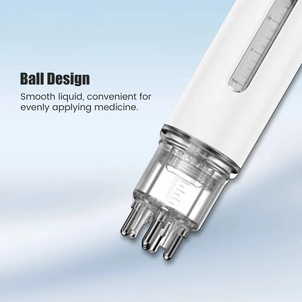 Portable Scalp Oil Applicator and Massage Comb