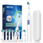 Rechargeable Rotating Electric Toothbrush for Deep Cleaning
