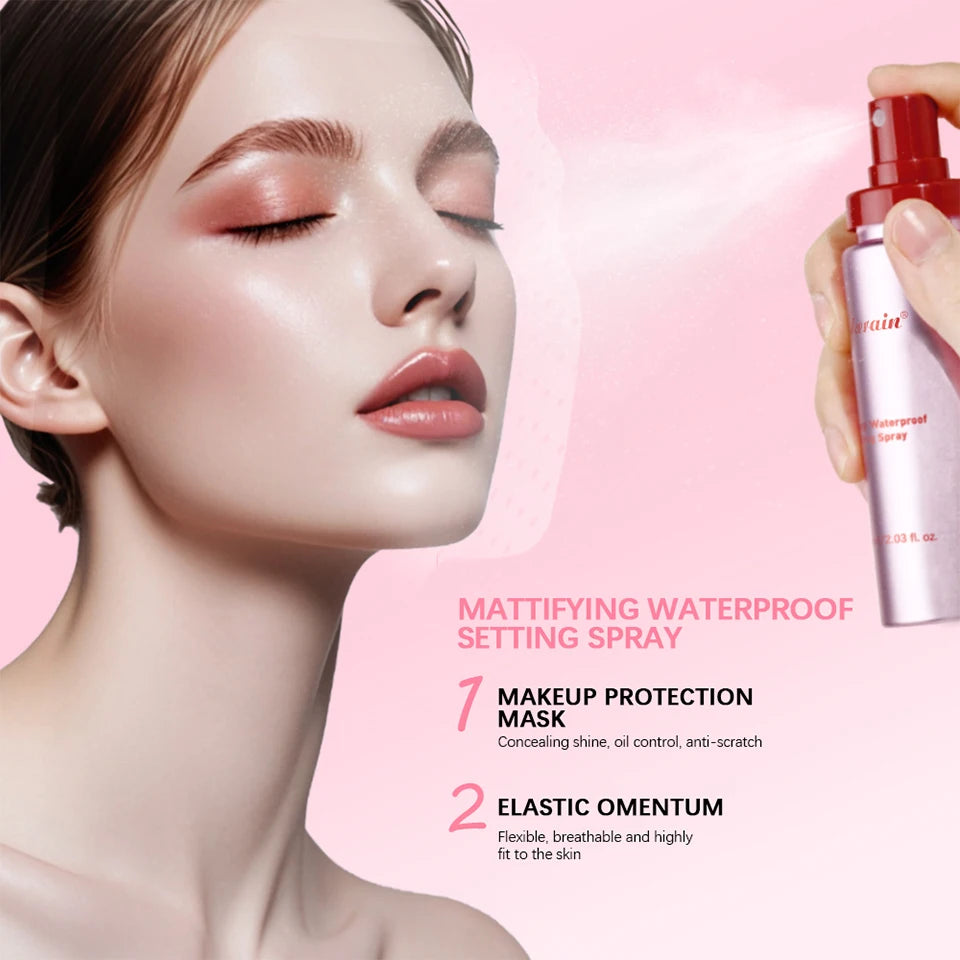 Mattifying Waterproof Makeup Setting Spray for Long-Lasting Wear - 7