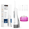 Portable Cordless Water Flosser with 3 Modes and 7 Replacement Tips