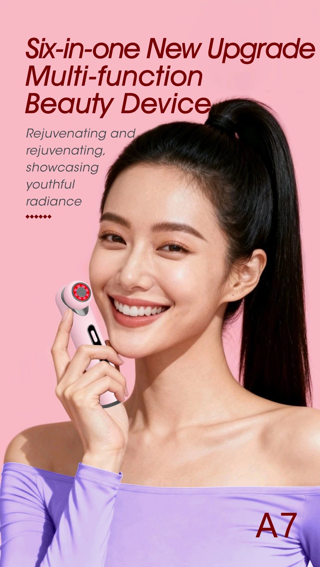 3-in-1 LED Photon Eye Lifting and Anti-Wrinkle Massager