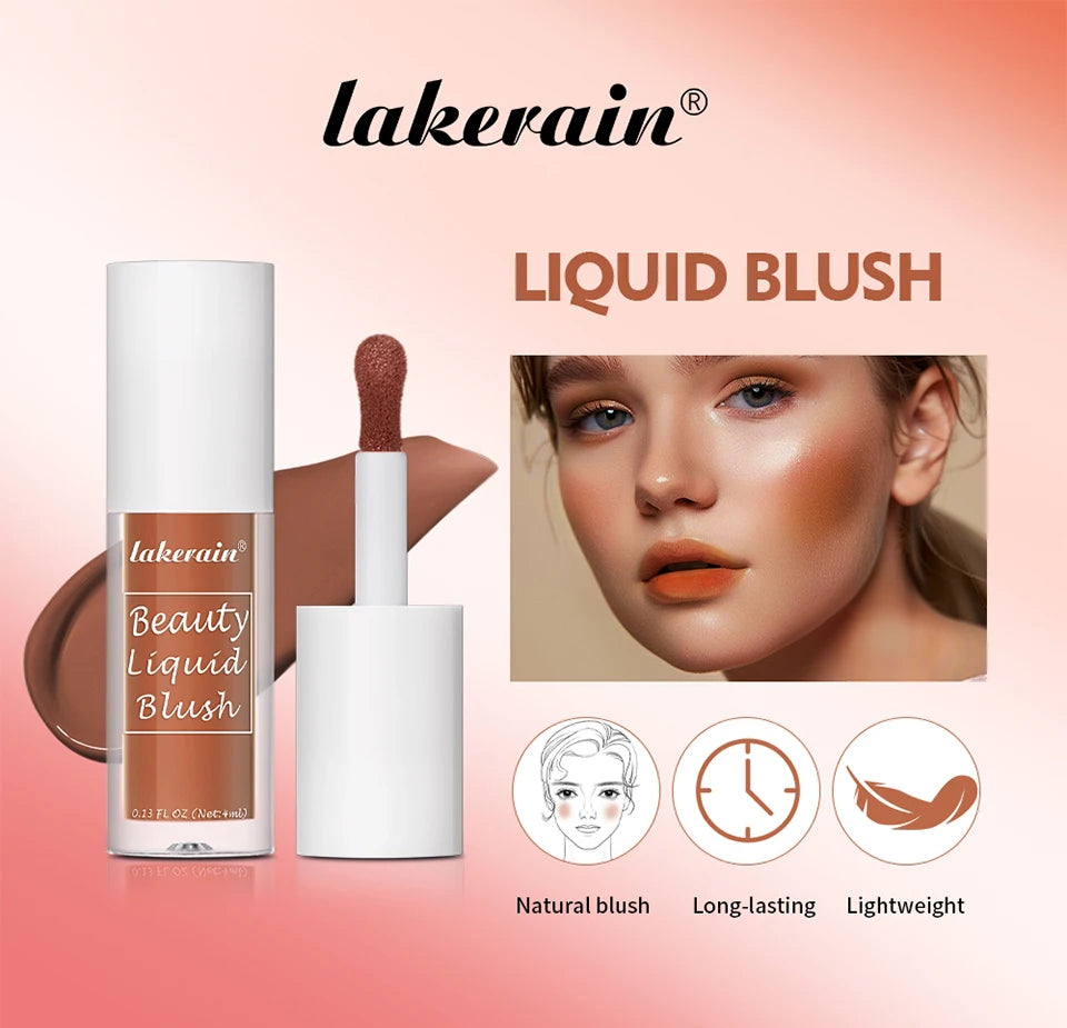 Waterproof Liquid Cheek Blush for Natural Makeup - 7