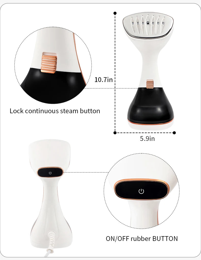 Portable Handheld Garment Steamer for Clothes