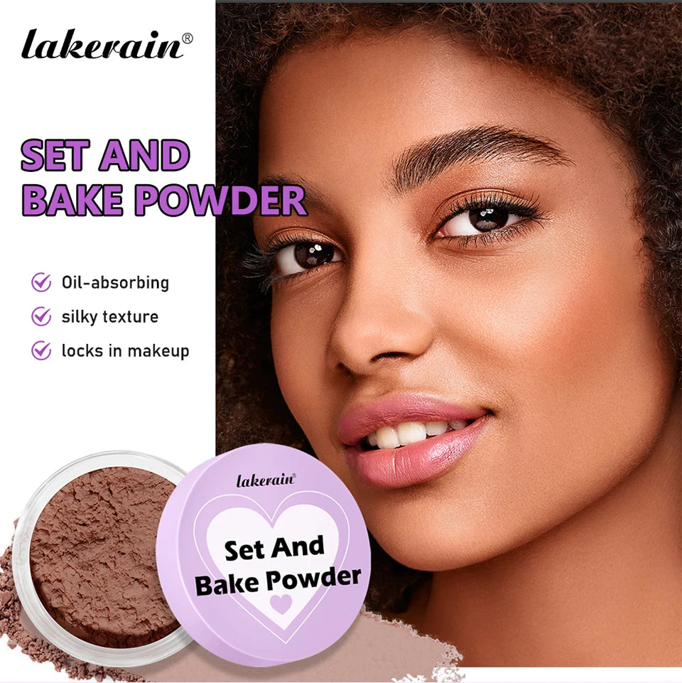 Matte Finish Oil Control Loose Baking and Setting Powder
