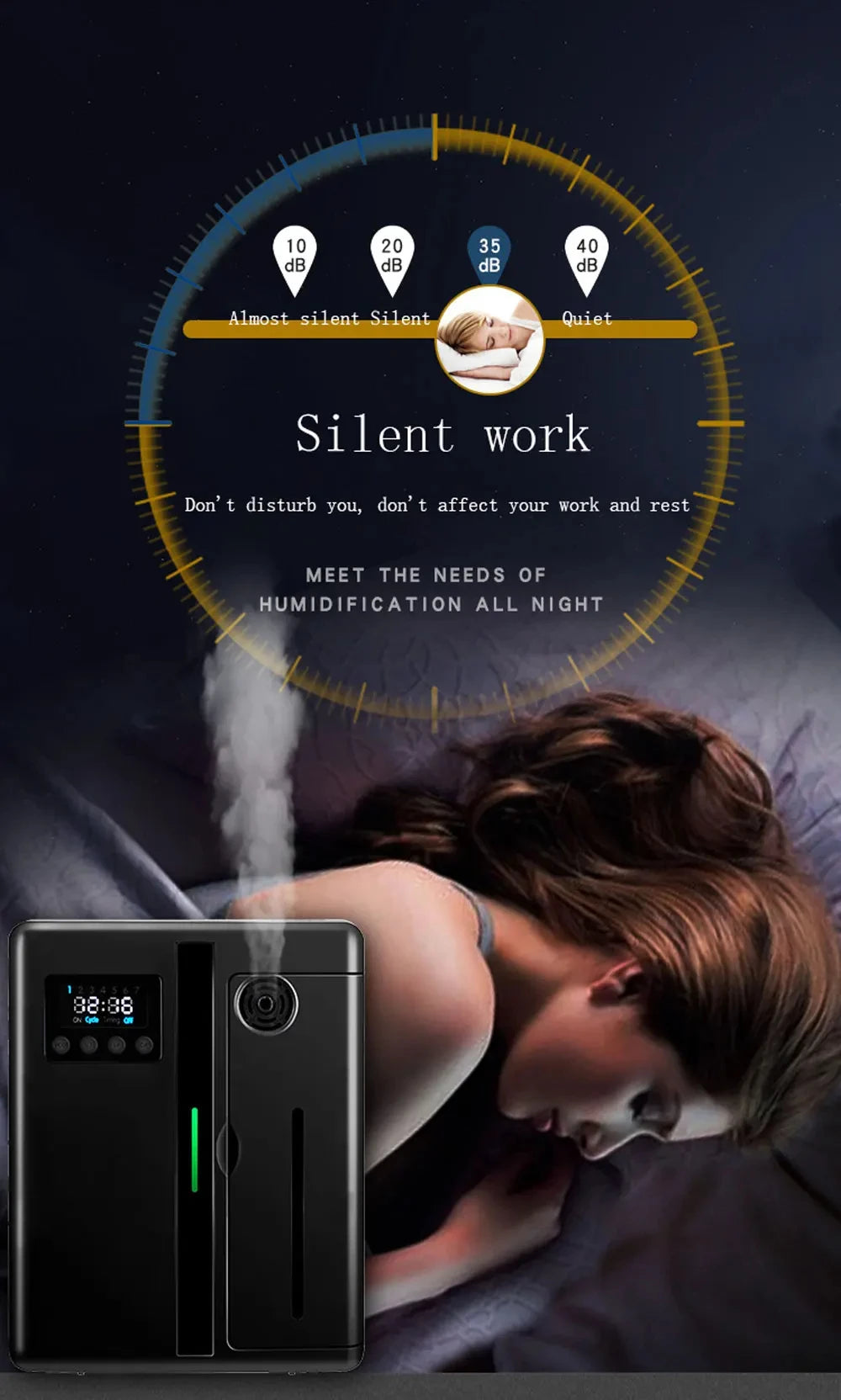 Wall Mounted Scent Diffuser for Large Rooms