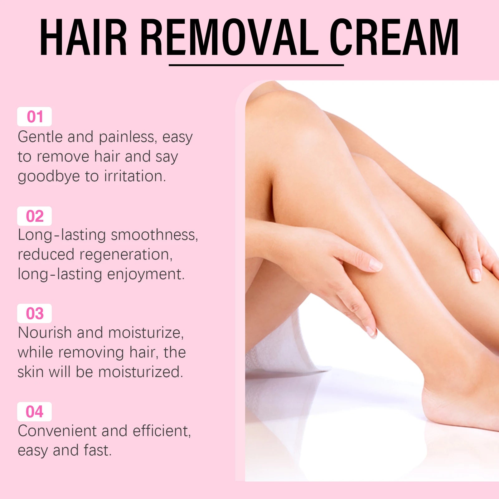 Painless Full Body Hair Removal Cream - 5