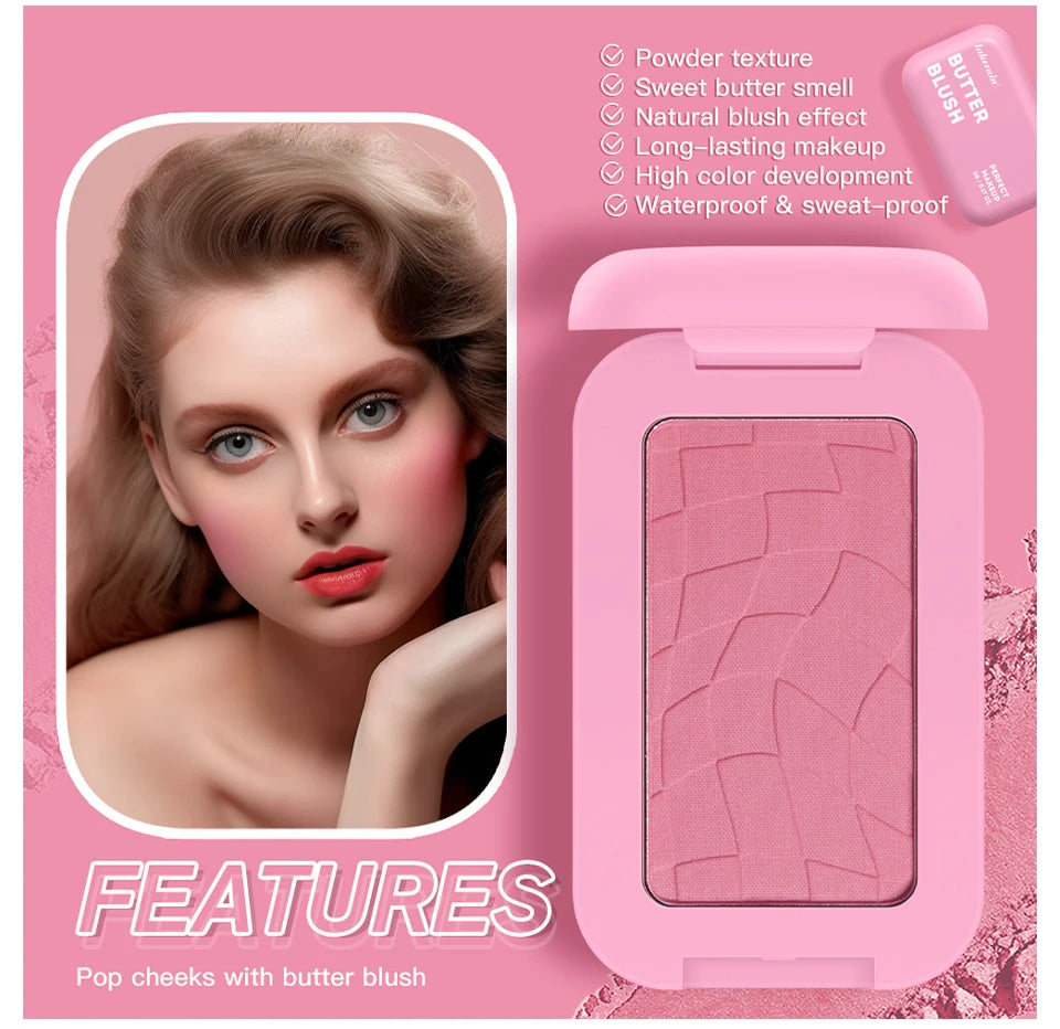 Long-Lasting Cream Butter Blush for Natural Radiant Glow