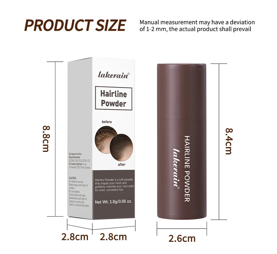 Waterproof Hairline Shadow Powder for Root Cover Up