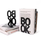 Heavy Duty Metal Bookends for Shelves