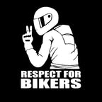 Reflective Biker Helmet Decal for Motorcycles and Cars