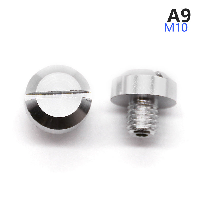 Motorcycle Mirror Hole Plug Screws for M8 and M10 Threads - 12