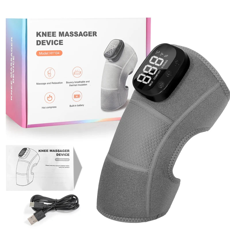 3-in-1 Cordless Vibration Knee and Joint Massager - 15