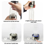 Portable Hydrogen-Rich Water Generator Bottle