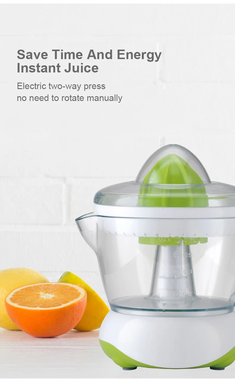 Electric Citrus Juicer for Fresh Home Fruit Juice