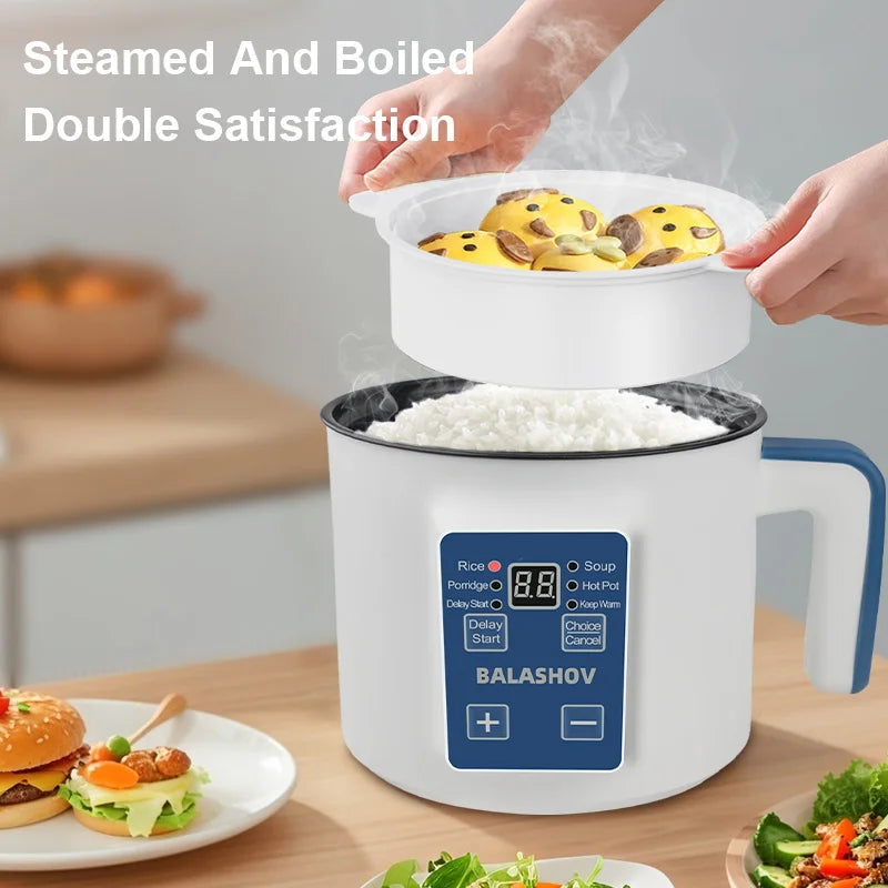 Compact Intelligent Electric Mini Rice Cooker - 4