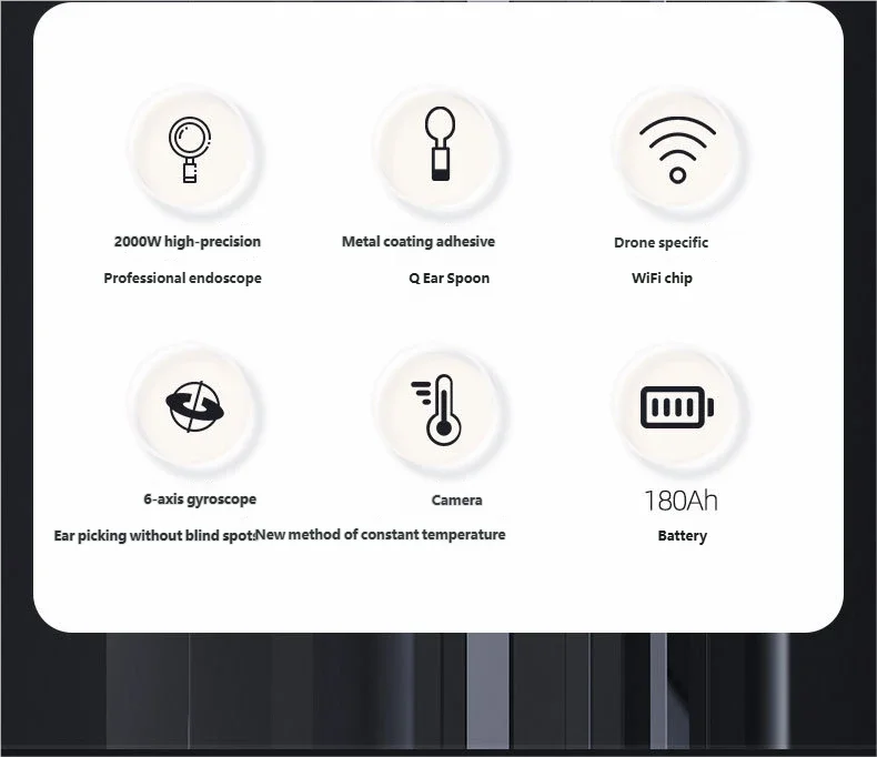 HD WiFi Visible Ear Wax Removal Tool