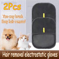 Deshedding Pet Hair Removal Grooming Glove