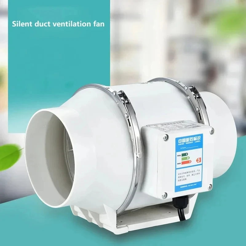 Inline Duct Ventilation Exhaust Fan for Home and Office