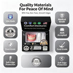 Moldable Temporary Denture Set for Instant Smile