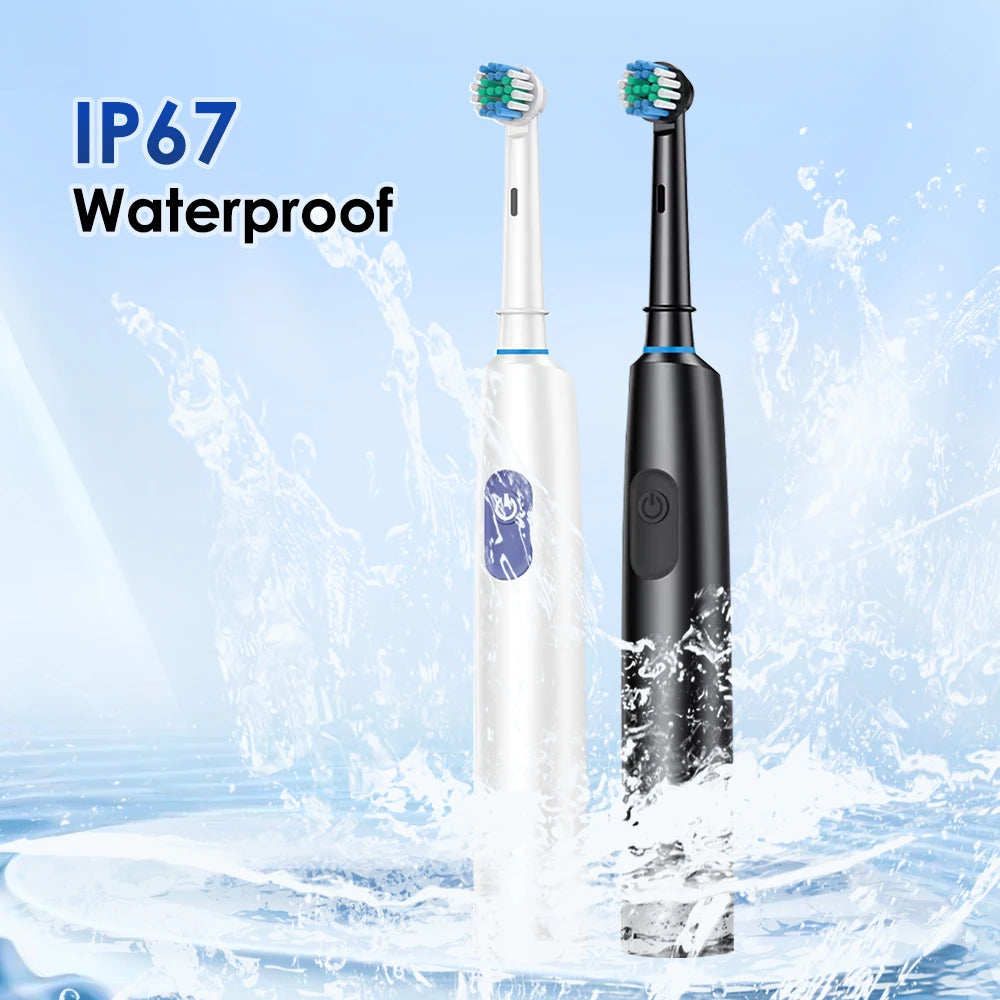 Rechargeable Rotating Electric Toothbrush for Deep Cleaning - 7