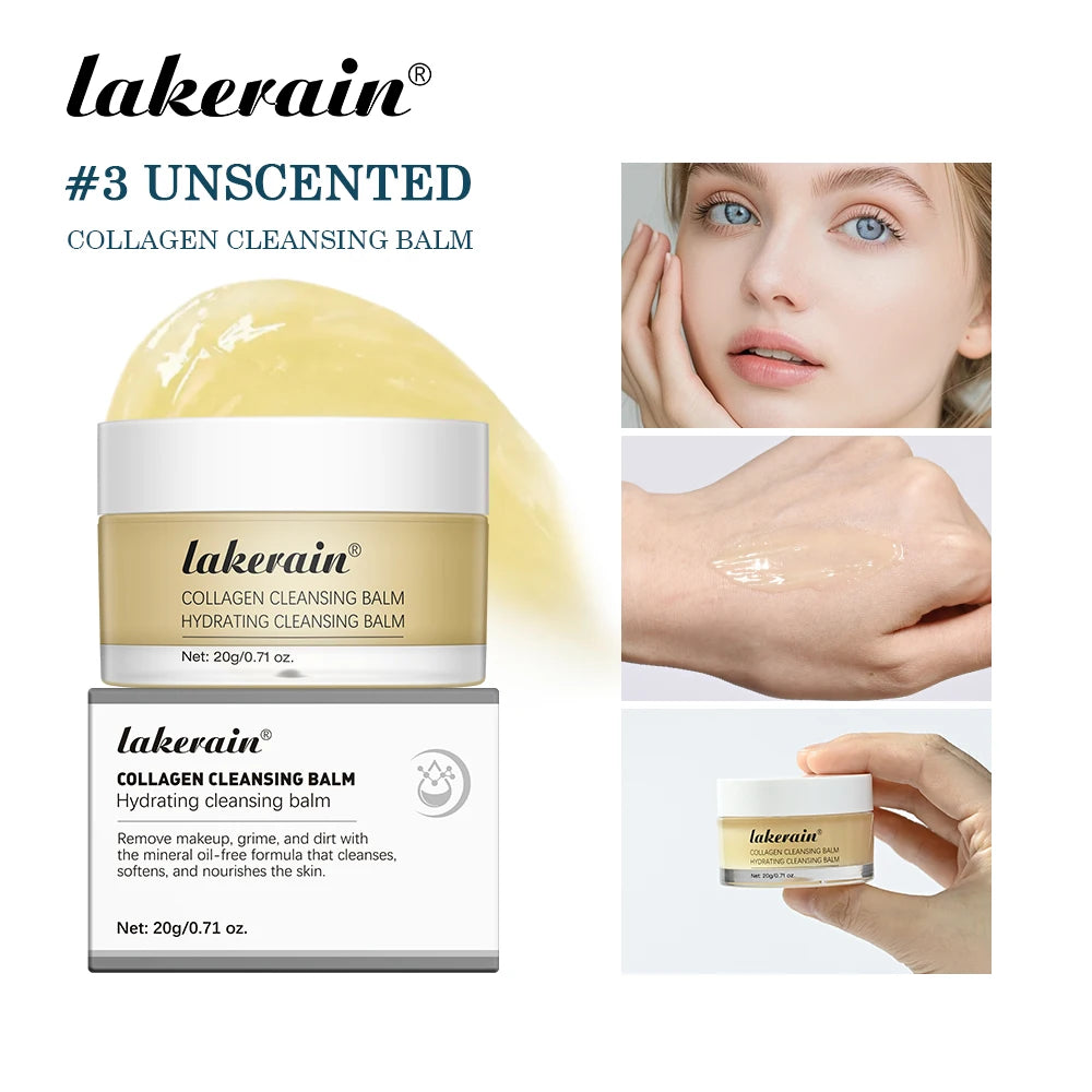 Collagen Hydrating Cleansing Balm for Deep Makeup Removal - 22