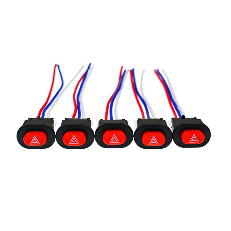 Motorcycle Hazard Light Double Flash Emergency Switch