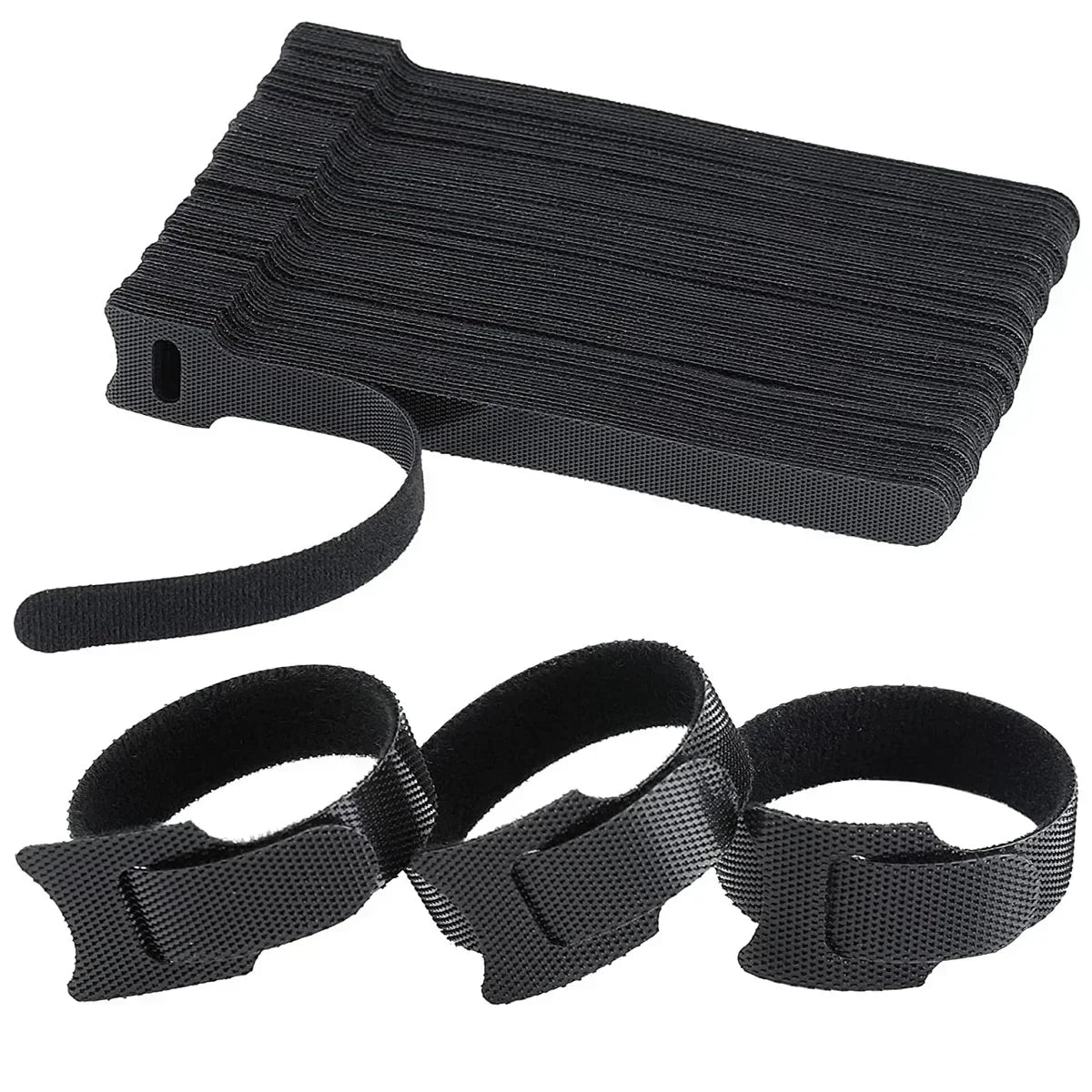 Reusable Cable Organizer Ties for Home and Office - 1