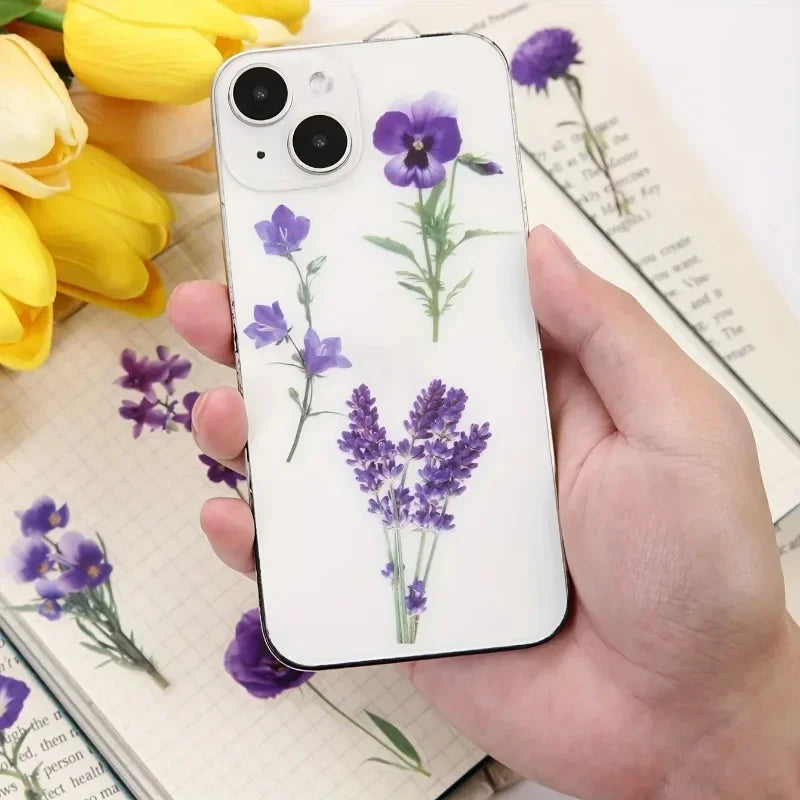 40-Piece Floral Sticker Set for Scrapbooking and Journaling - 11