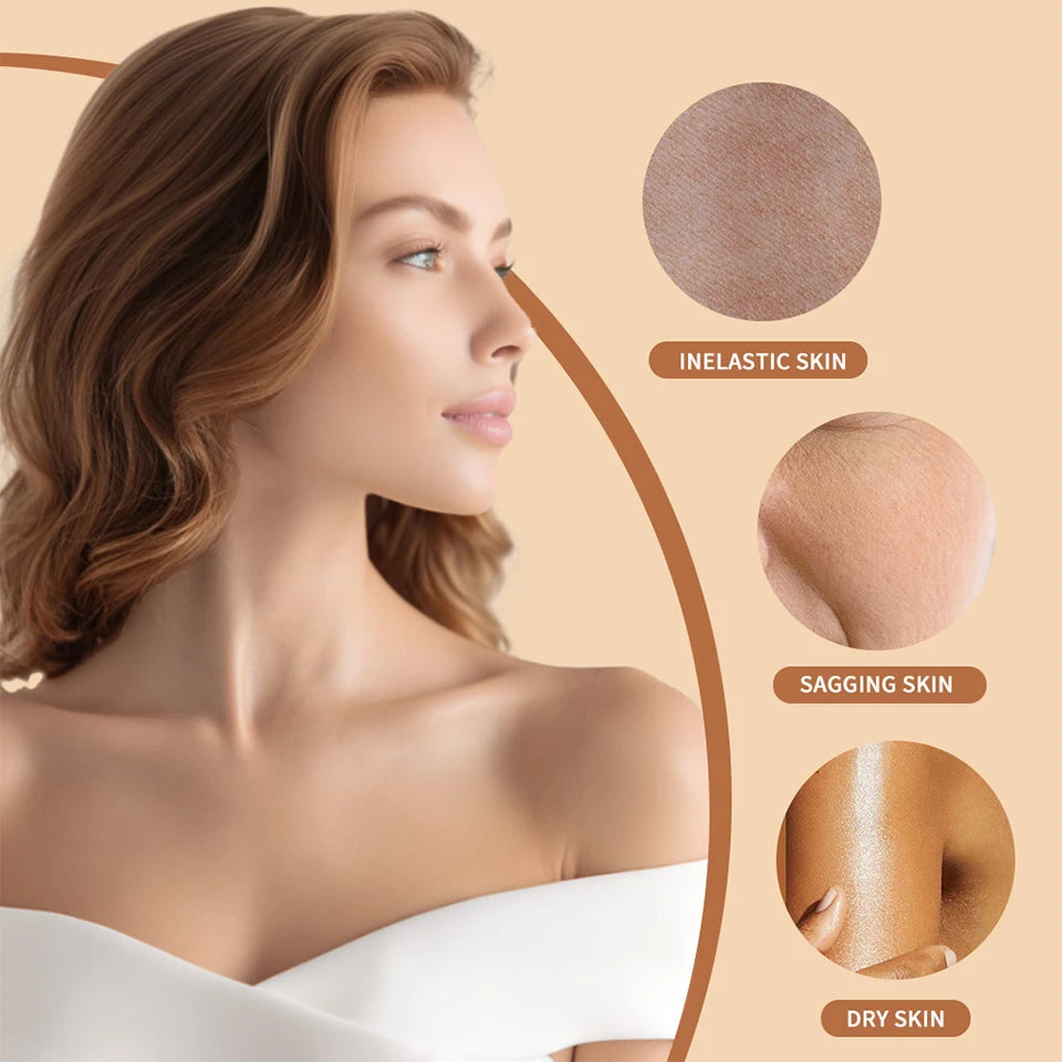 Radiant Glow Moisturizing Body Gel Oil for Dry Skin