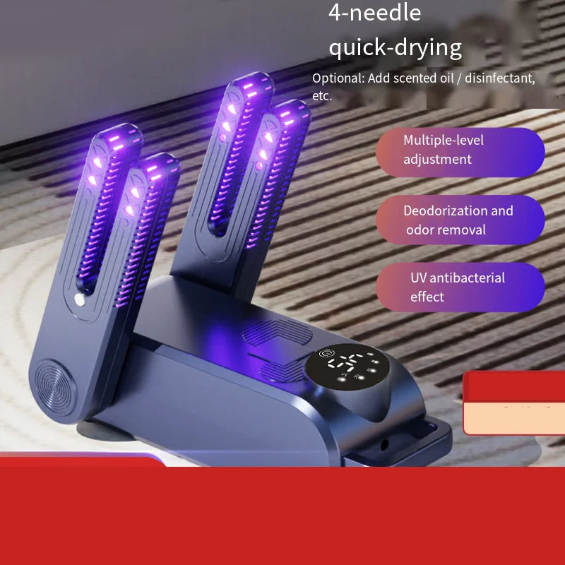 Electric Shoe Dryer with UV Deodorizer and Hot Air - 5