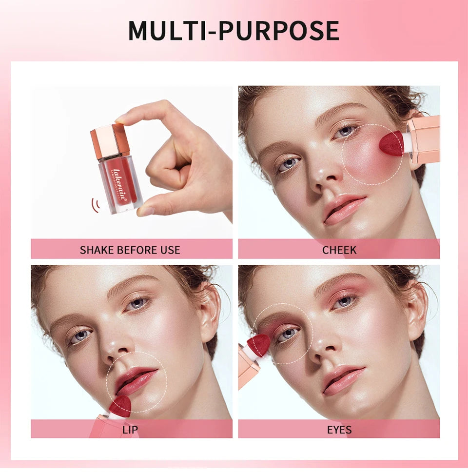 Waterproof Velvet Matte Liquid Face Blush - 13