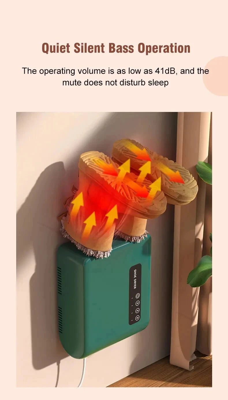 Electric Shoe and Boot Dryer with Deodorizer