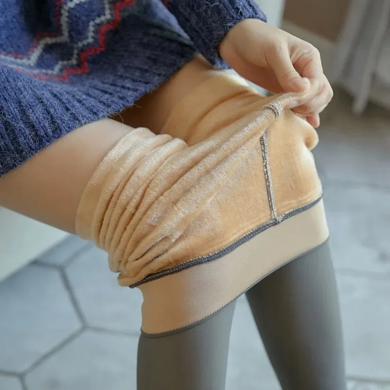 Fleece Lined Thermal Tights for Women