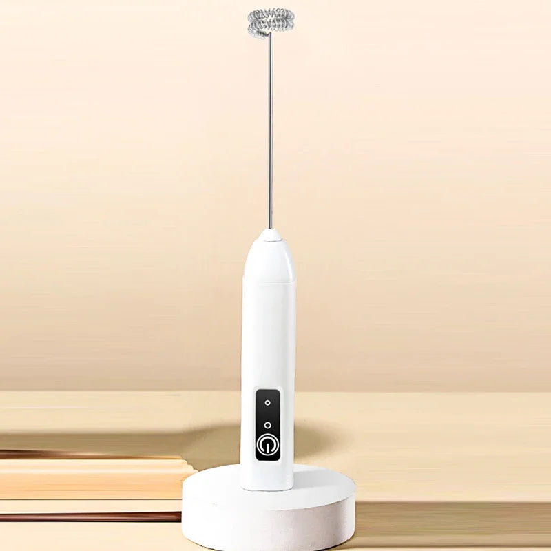Wireless Handheld Electric Milk Frother and Coffee Mixer - 10